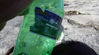 Sprite bottle saves me