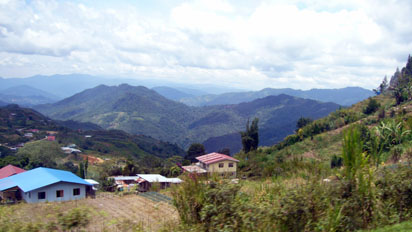 Hill view in Sabah