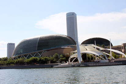 Esplanade from the river