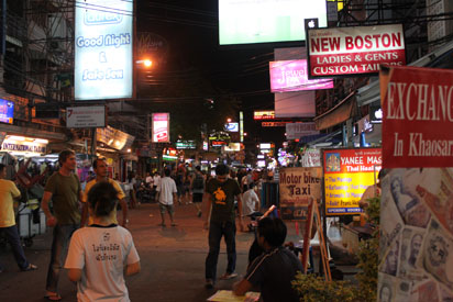 View of Khao San Road