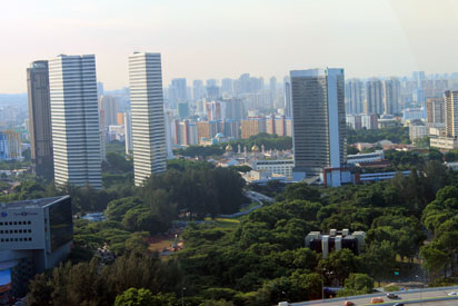 High Rise building view from flyer