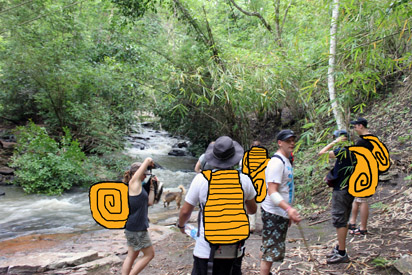 Backpackers / snails