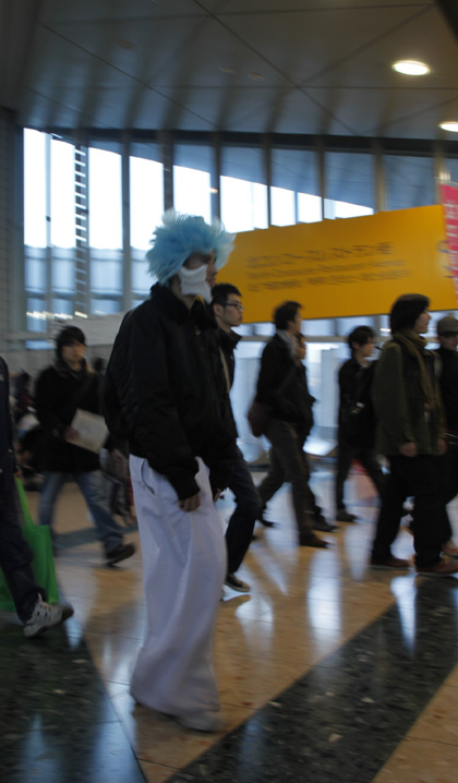 Blue Hair Cosplay