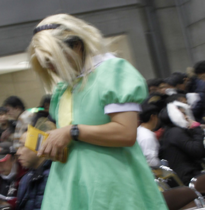 man as female cosplay