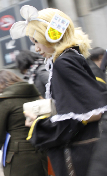 cosplayer at comiket