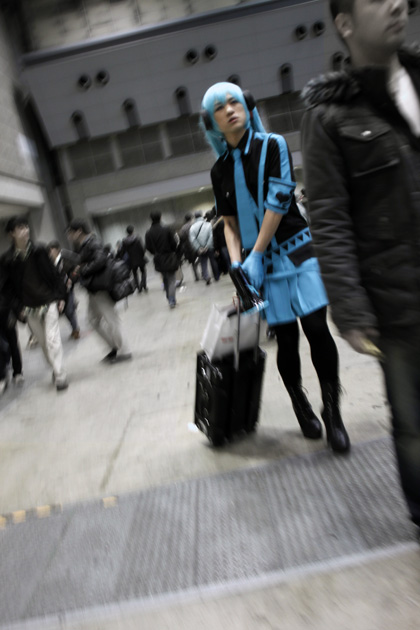 Man in womans cosplay