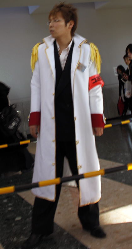 Comiket security guard cosplay
