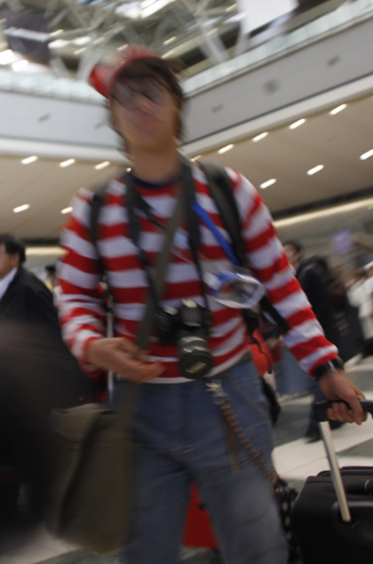 Where's Wally cosplay, comiket 2010