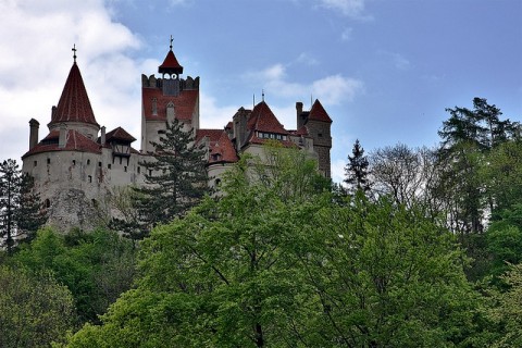 Bran Castle as seen from the south side