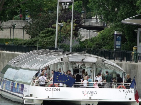 Water bus in France
